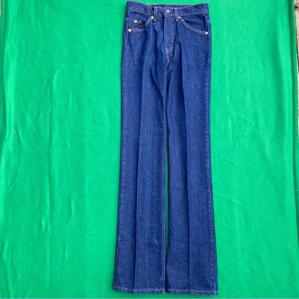 Vintage 70s Levis 517 20517 0217 28x34 Orange Tab Like New